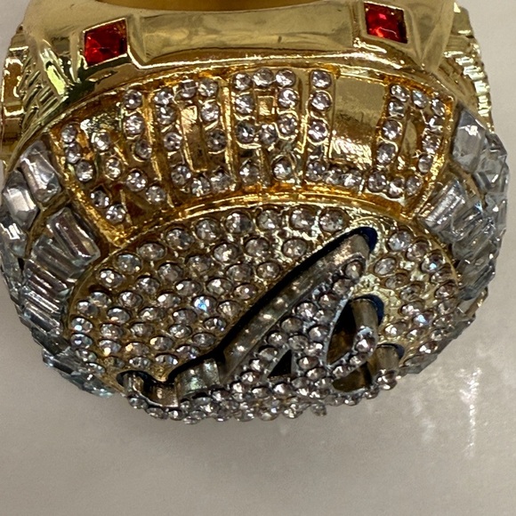 Atlanta Braves Replica Gold and Silver World Series 2021 Championship Ring 11 - Picture 5 of 11